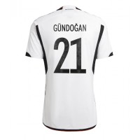 Fotbalové Dres Německo Ilkay Gundogan #21 Domácí MS 2022 Krátký Rukáv